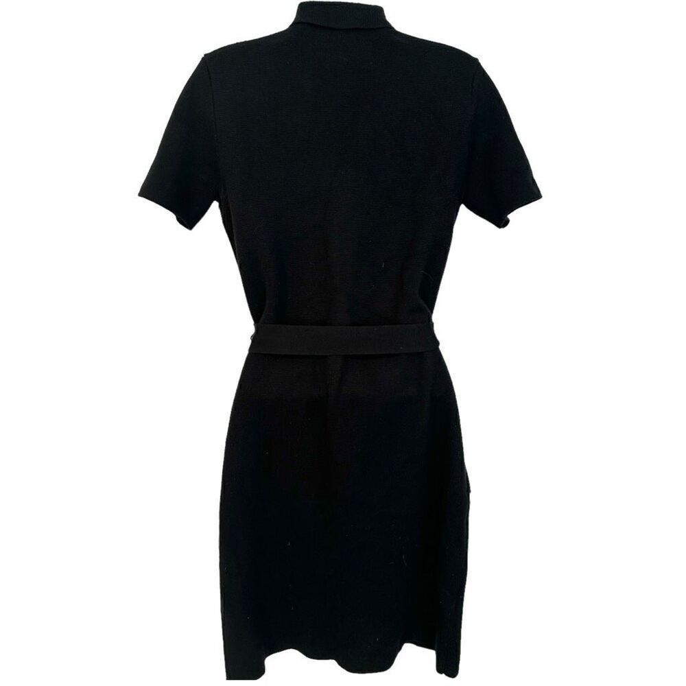 Leslie Fay Black Midi Dress Women’s Size Small - Picture 9 of 11